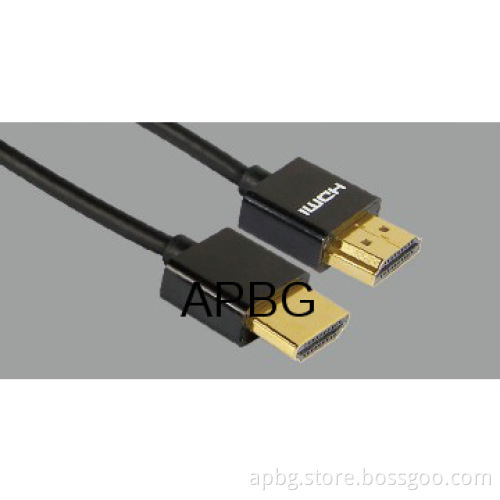 Slim mini HDMI to HDMI cable 1.4v